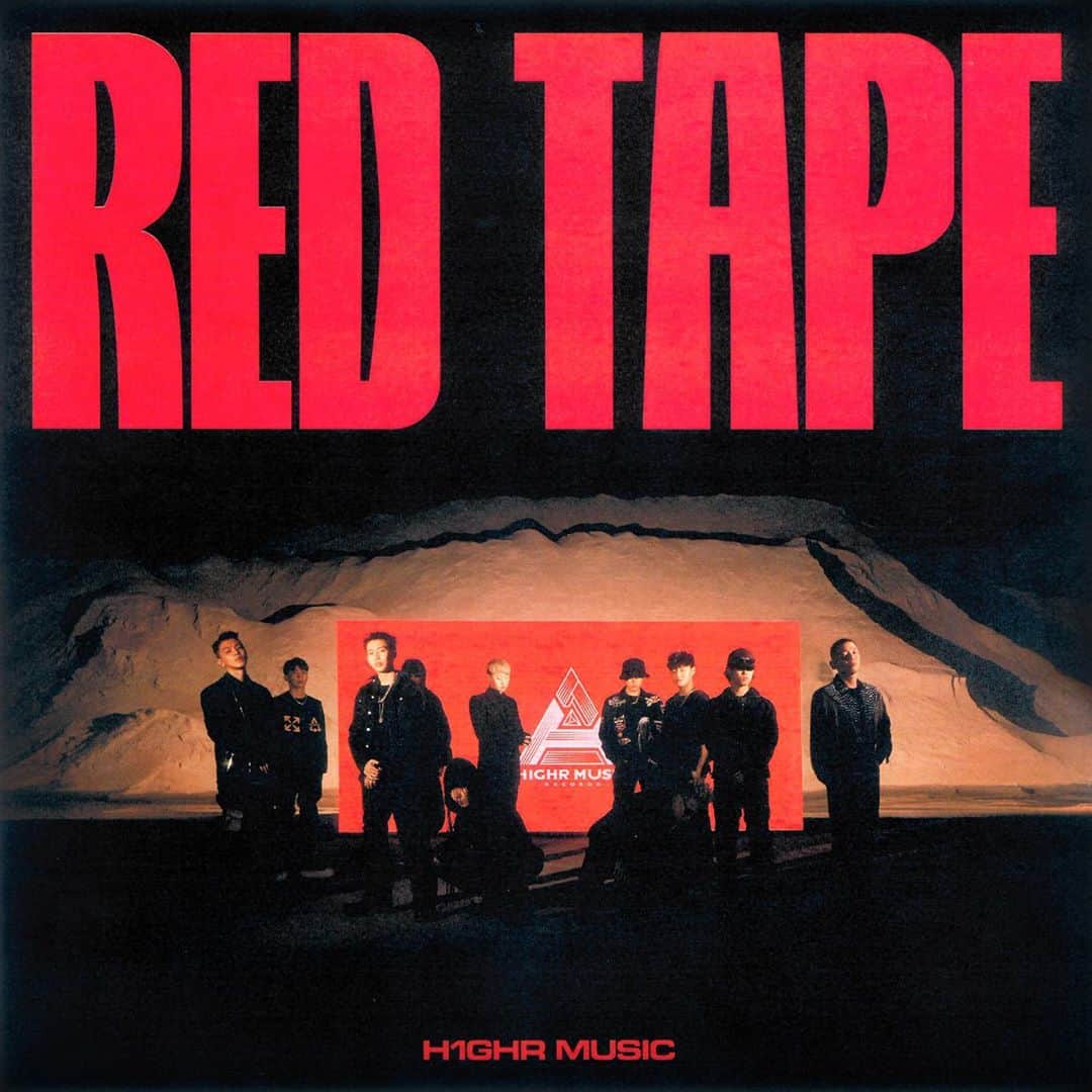 ソン・ファミンのインスタグラム：「[H1GHR : RED TAPE] is OUT NOW 🔥  01.H1GHR INTRO 03.How We Rock 04.뚝딱Freestyle 09.The Purge 11.Check My Bio 참여😁  The full album is available on all streaming platforms.」
