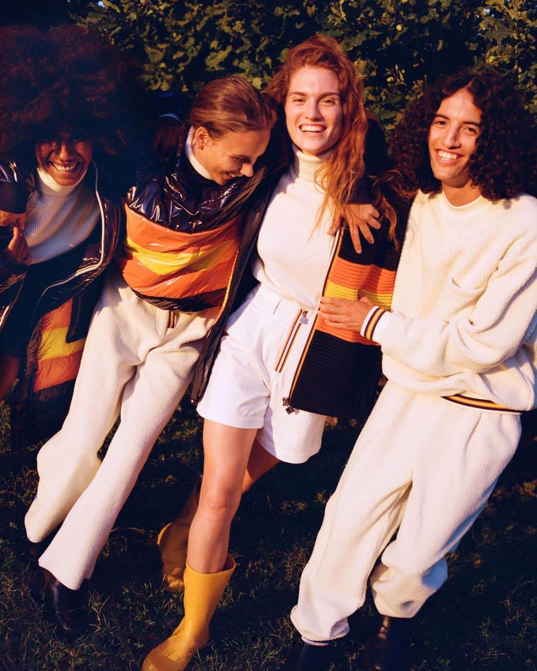 のインスタグラム：「K-Way launches the FW R&D collection in collaboration with @vogueitalia Enjoy the shots by the talented @luca.campri Discover more via link in bio.  #KWAY R&D #MadeToBeSpecial」