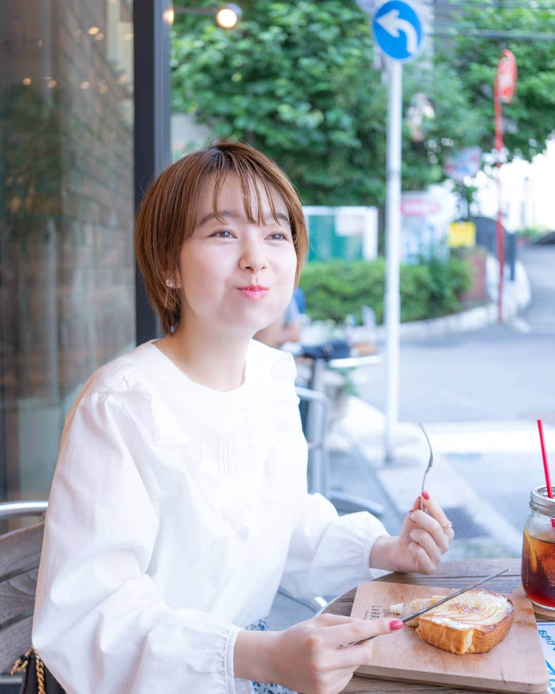 伊藤美羽さんのインスタグラム写真 - (伊藤美羽Instagram)「. 元町のカフェに行ったときの☕ . . アップルシナモンの味でした🍎 とっても美味しかった😋  . . . . . . . . . #元町 #元町カフェ #元町グルメ #元町中華街 #カフェ #カフェ巡り #横浜グルメ #横浜 #横浜観光」9月2日 19時12分 - miumiu.1230