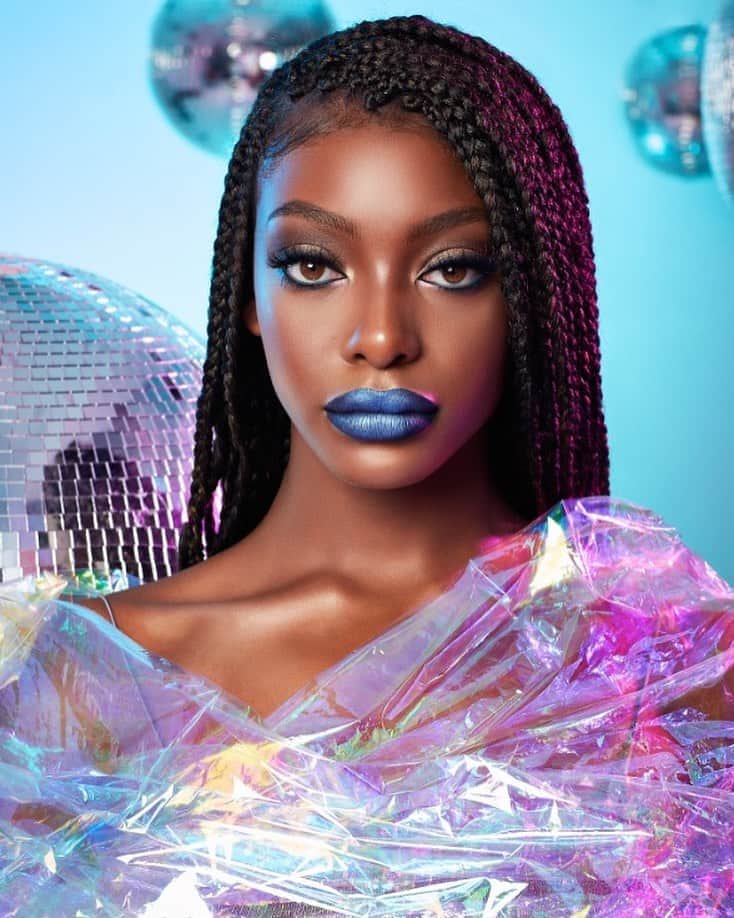 ユアアイズライのインスタグラム：「Now representing CHEYANNE ✨  Shot by @jamesrudland for @bperfectcosmetics collab with @mmmmitchell 💄」