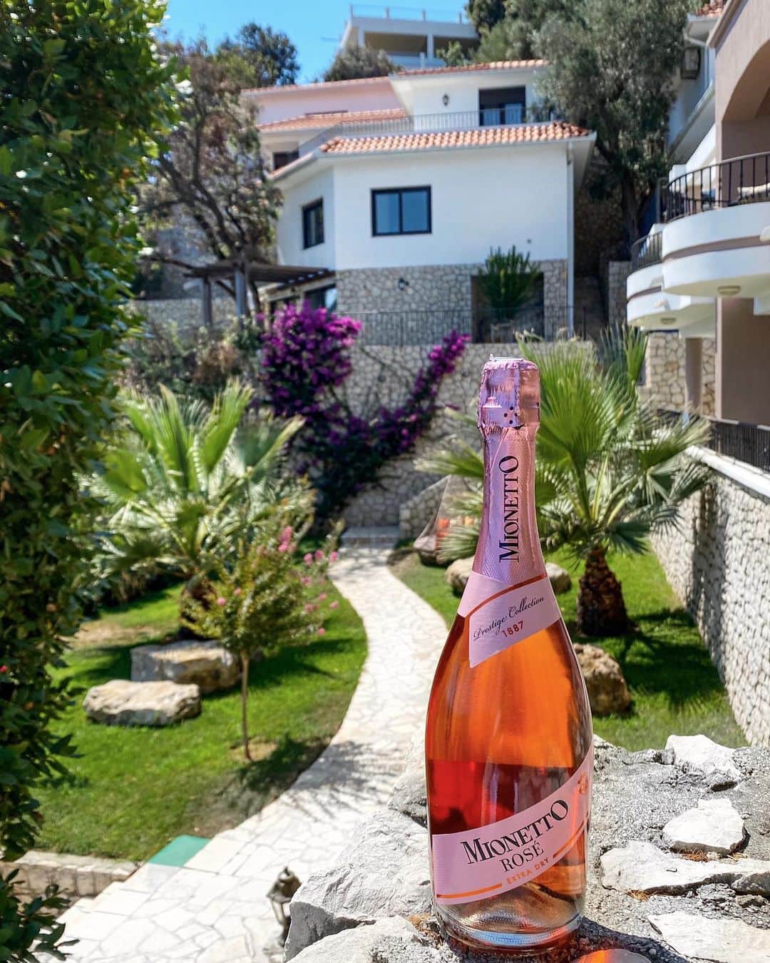 Mionetto Prosecco Montenegroのインスタグラム：「Divan dan za uživanje uz Mionetto Rose 🥂🌸☀️ . . #mionettoprosecco #valdobbiadene #G3Spirits #montenegro #mionettoME #lifestyle #mionetto #mymionetto #madeinitaly #prosecco #proseccotime #italy #sparklingwine #wine」