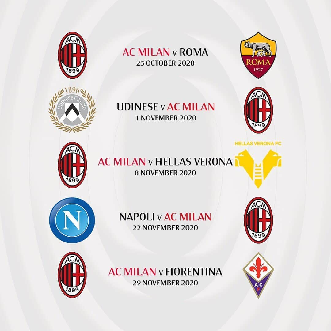 ACミランさんのインスタグラム写真 - (ACミランInstagram)「🚨 #SerieATIM 2020/21 🚨 The full fixture list: take a look 🗓️ #SempreMilan」9月2日 20時25分 - acmilan