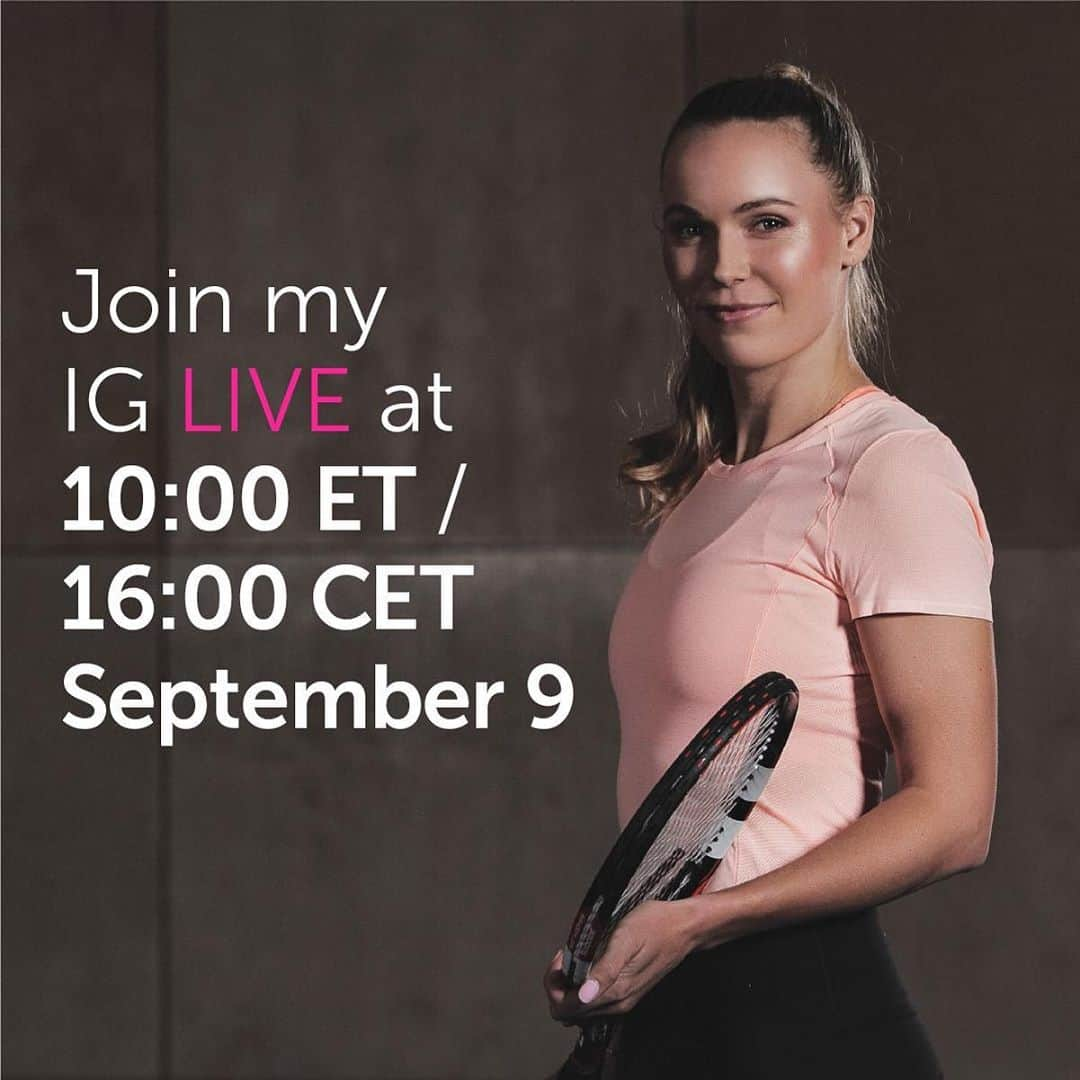 CarolineWozniackiさんのインスタグラム写真 - (CarolineWozniackiInstagram)「Hi guys! I have an exciting announcement focused on women with chronic inflammatory diseases - just like me! Comment below with any questions you have, and tune in to my IG live next Wednesday at 10:00 ET (Eastern time)/ 16:00 CET (Central European Time) to learn more!」9月2日 21時58分 - carowozniacki