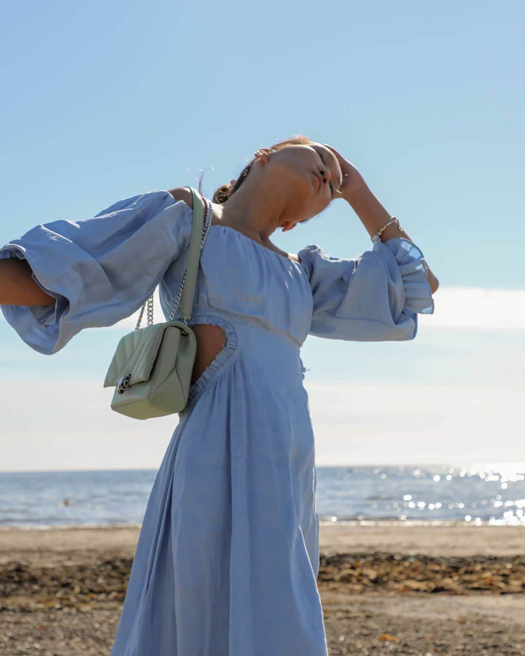 Mariko Kuoさんのインスタグラム写真 - (Mariko KuoInstagram)「Breathing in the sea air 🌬️ @bulgari #bvlgari」9月2日 22時07分 - marikokuo