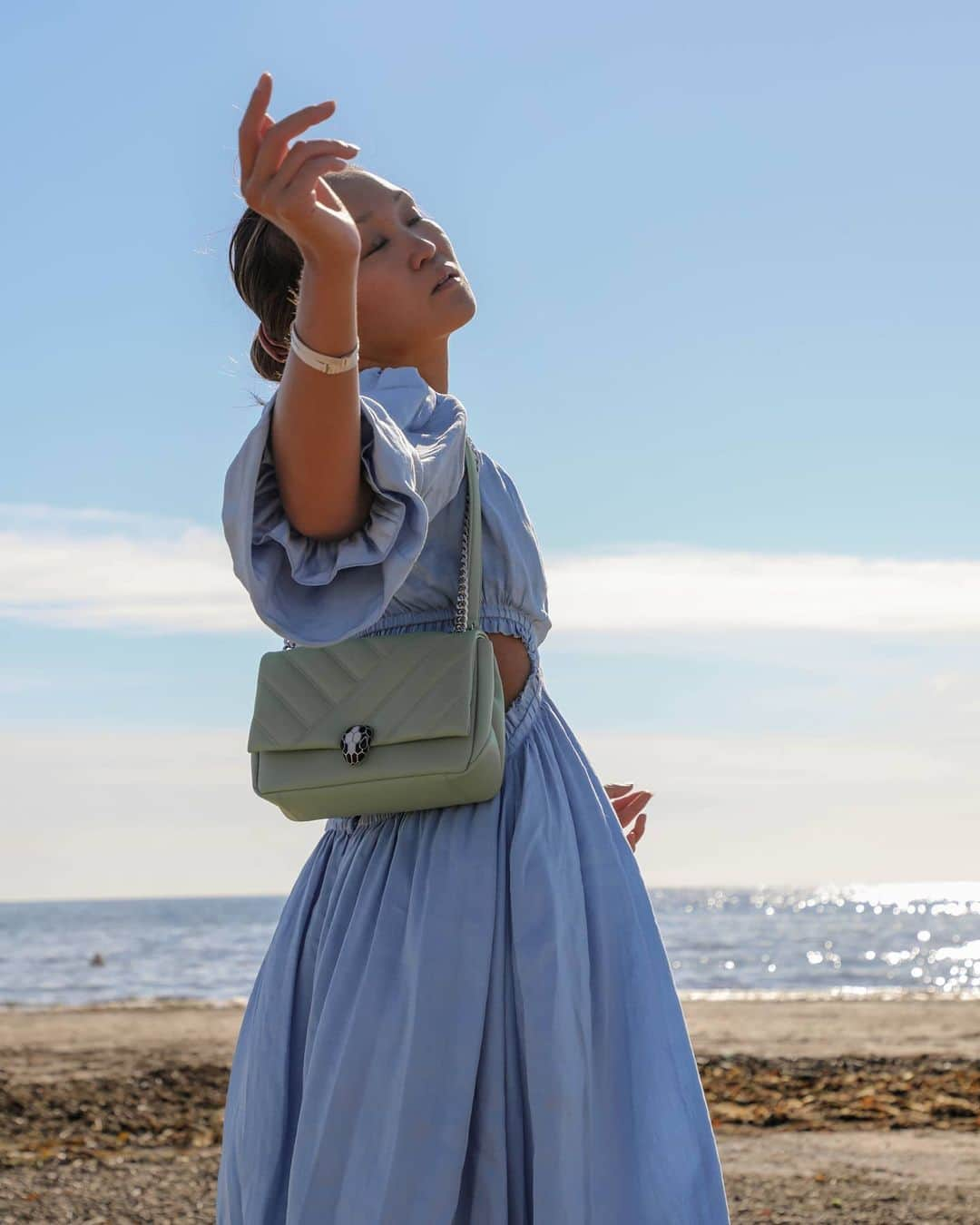 Mariko Kuoさんのインスタグラム写真 - (Mariko KuoInstagram)「Breathing in the sea air 🌬️ @bulgari #bvlgari」9月2日 22時07分 - marikokuo