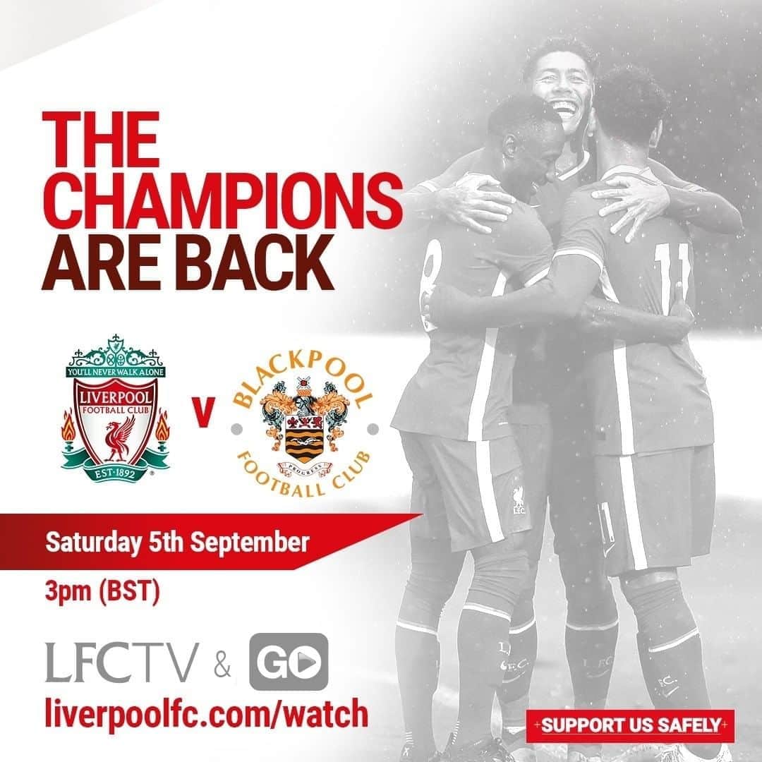 リヴァプールFCさんのインスタグラム写真 - (リヴァプールFCInstagram)「The Reds are back for another pre-season friendly 🆚 @bfc1887 💪 Watch the game 𝗟𝗜𝗩𝗘 on 𝗟𝗙𝗖𝗧𝗩 and 𝗟𝗙𝗖𝗧𝗩 𝗚𝗢 (link in bio to subscribe) #LFCPreSeason #LFC #LiverpoolFC #Liverpool」9月2日 22時00分 - liverpoolfc