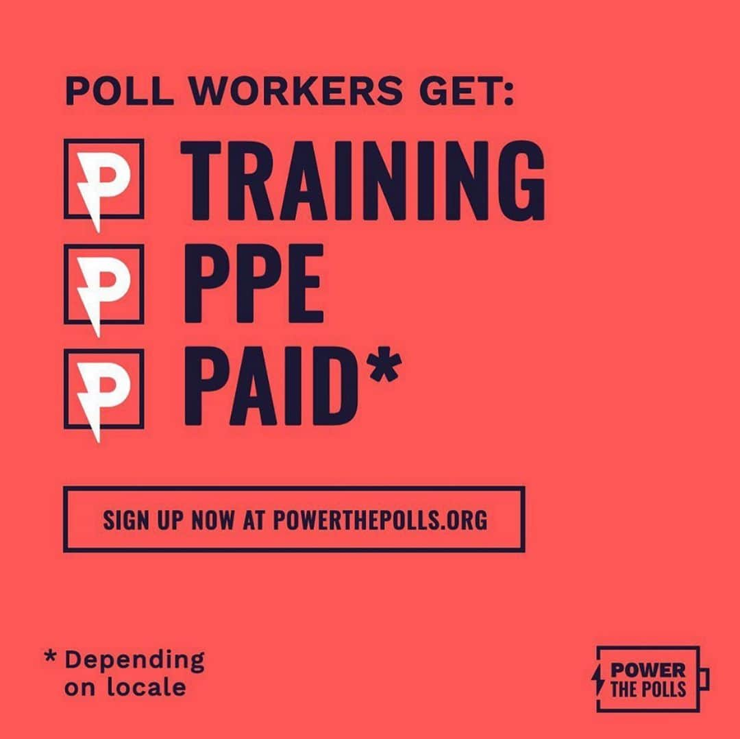 ケイコ・アジェナさんのインスタグラム写真 - (ケイコ・アジェナInstagram)「There is a national shortage of poll workers. If you are able, please consider working the polls on Election Day. November 3rd! It is so essential that we get every vote counted this year. ❤️ Who knows, you might just meet the love of your life, save democracy and have the best story to tell about it. #nationalpollworkerrecruitmentday #Vote2020 @whenweallvote @powerthepolls」9月2日 22時18分 - keikoagena