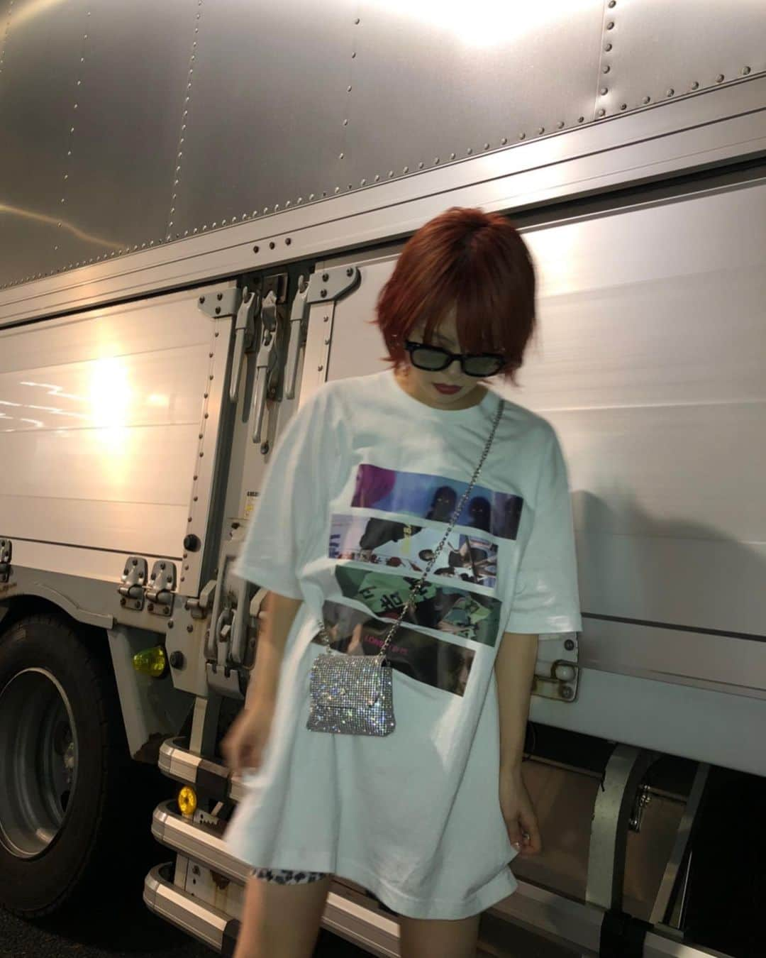 Lil’Fang さんのインスタグラム写真 - (Lil’Fang Instagram)「🚛🚛🚛﻿ ﻿ ﻿ Tシャツお気に入り」9月2日 22時50分 - lilfang_faky