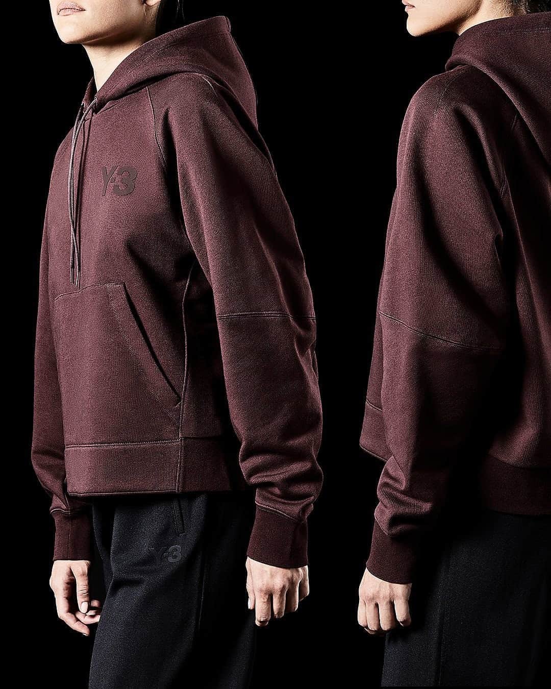 ワイスリーのインスタグラム：「Y-3 Classic Hoodie. Y-3 Fall/Winter 2020 Collection. --- #adidas #Y3 #YohjiYamamoto Discover the collection at adidas.com/y-3」