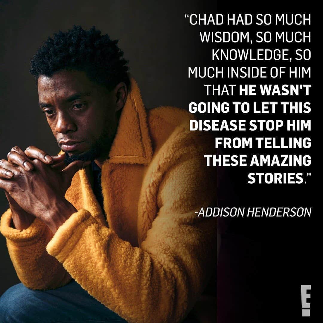E! Onlineさんのインスタグラム写真 - (E! OnlineInstagram)「Chadwick Boseman's close friends are proving just how strong he really was. Their interview on his life, legacy, and private battle is at the link in our bio. (📷: Shutterstock)」9月3日 9時01分 - enews