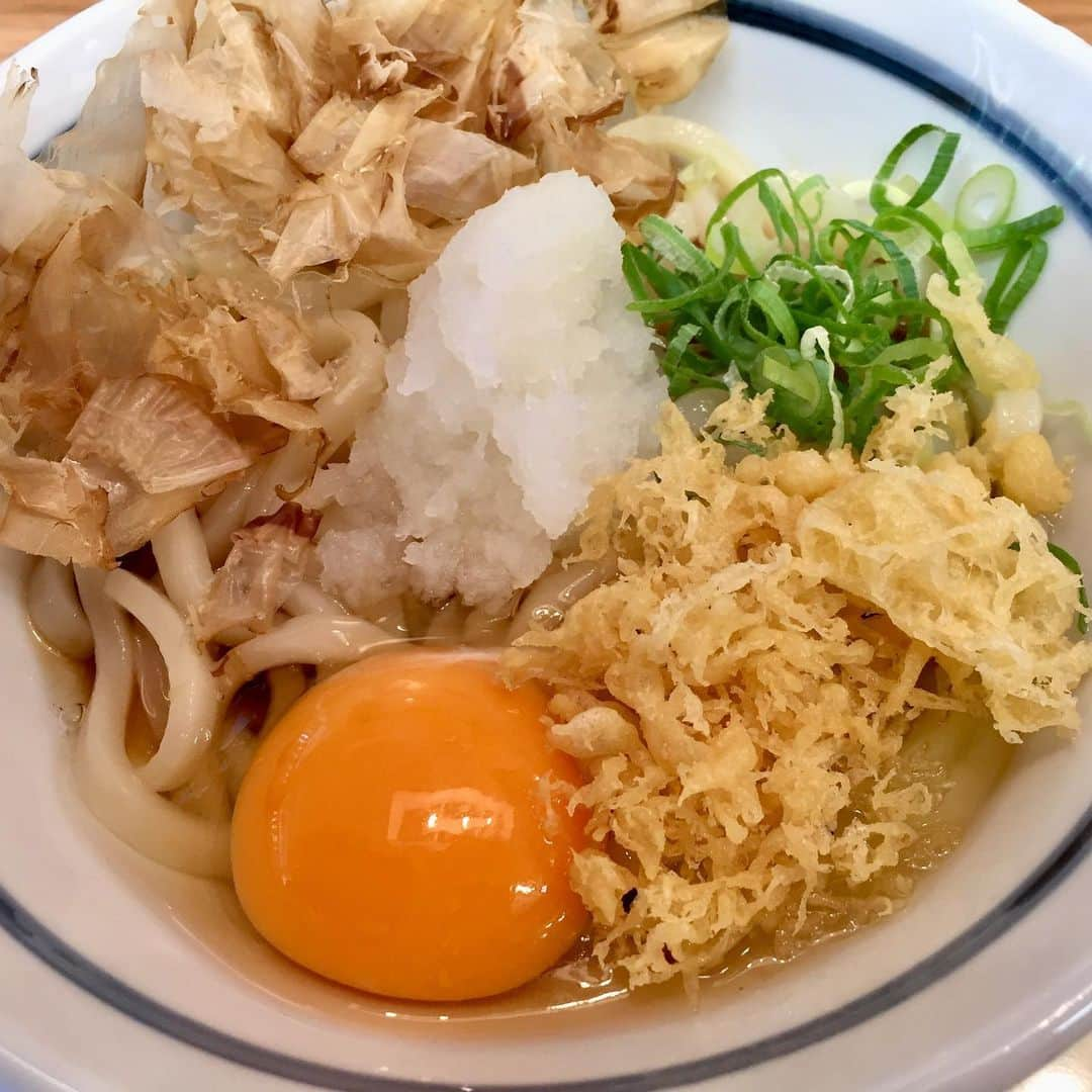 栗原英雄さんのインスタグラム写真 - (栗原英雄Instagram)「#大地 大阪公演中に食べたおうどん」9月3日 9時25分 - hideokurihara