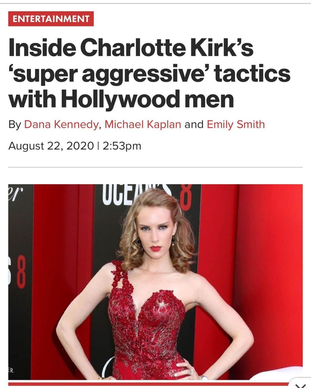 ヘザー・マクドナルドのインスタグラム：「Tomorrow’s podcast is loaded with hot topics! Swipe through to see the topics I cover. From the actress #charlottekirk in a love octagon with some of Hollywood’s most powerful execs- to another male comedian exposed for being a rapist. Plus, my thoughts on the Real Housewives of OC trailer!  👉🏻Then, a super juicy interview with @emilygellis who was just written up in the @nytimes for exposing the popular diet #ffactor and it’s many unhappy customers.  Which topic are you most excited more!? 👈🏻Juicy Scoop Ep out at midnight.」
