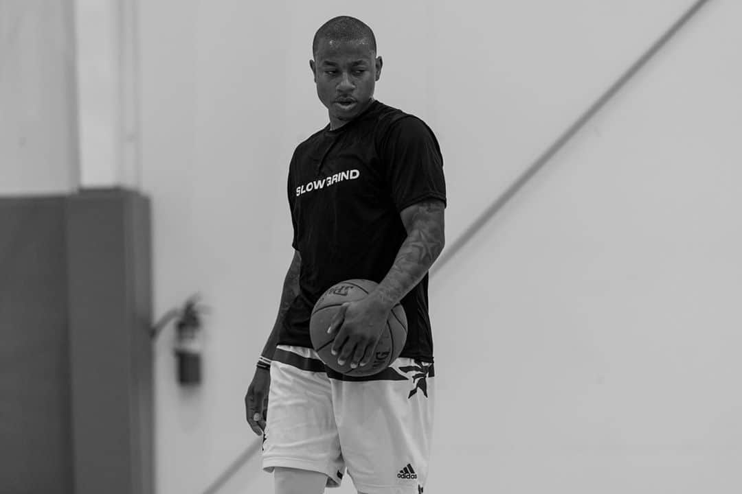 アイザイア・トーマスのインスタグラム：「“Eyes opened, I can see it clear They don't make em bar none, they don't make 'em real, They don't make it where I'm from, They don't take it here” 🏁 #ThatSLOWgrind 📸: @teejayregan」