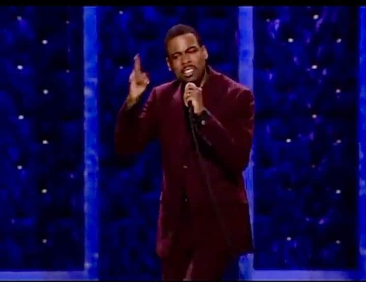 ボブ・サゲットのインスタグラム：「My God I love Chris Rock.」