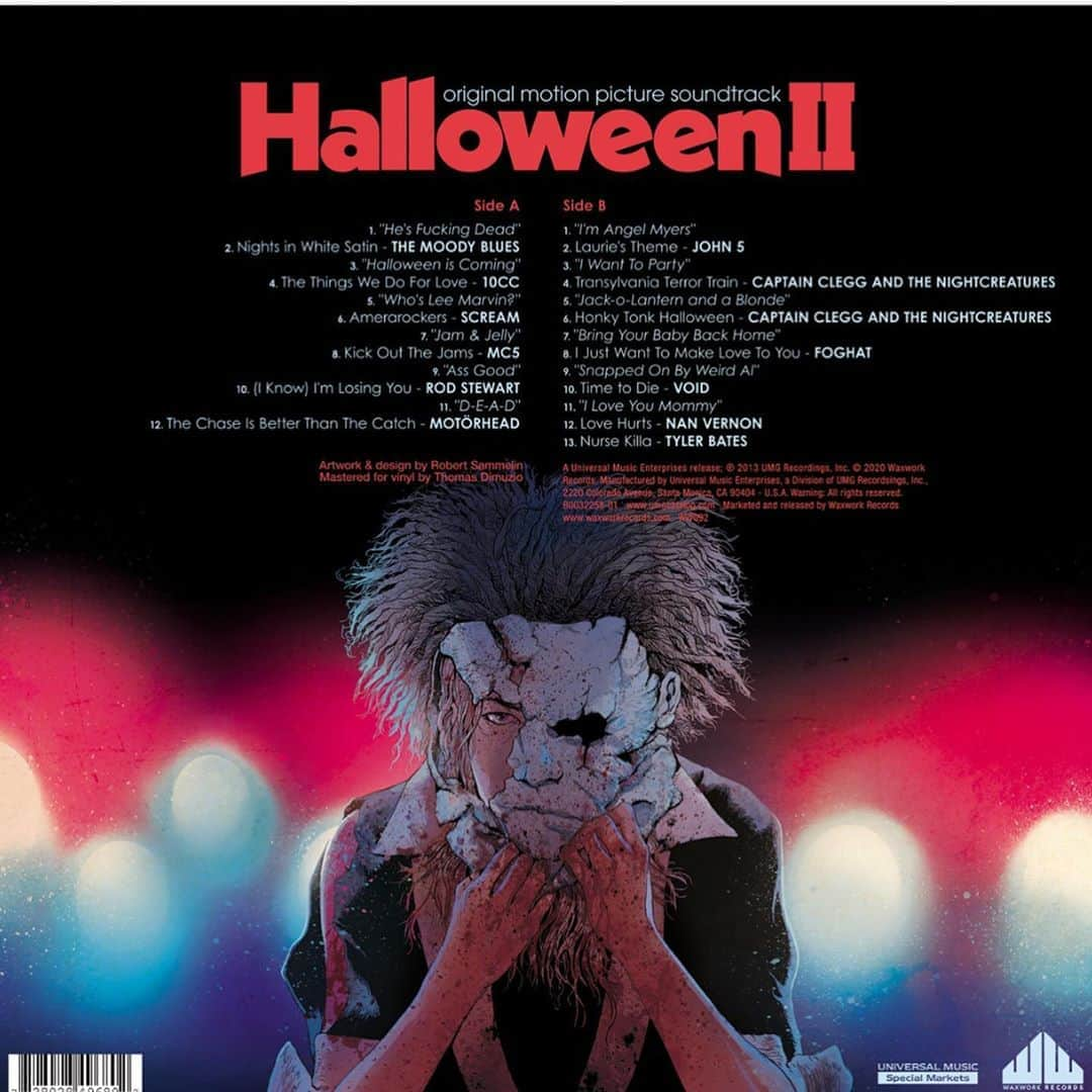 ロブ・ゾンビさんのインスタグラム写真 - (ロブ・ゾンビInstagram)「HALLOWEEN 2 🎃 is coming! You can’t have one without the other. Yes, @waxworkrecords has also created a super deluxe H2 soundtrack! First time on vinyl! 💀👍🏼 Featuring killer artwork and a 20 page booklet of rare behind the scenes photos. Pre-order now at waxworkrecords.com ! 🎃 Halloween is here! #halloween2 #robzombie #sherimoonzombie #waxworkrecords #malcolmmcdowell #scouttaylorcompton #tylermane #jeffdanielphillips #richardbrake #braddourif #danielleharris #margotkidder #captiancleggandthenightcreatures #jessedayton #octaviaspencer #soundtrack」9月3日 1時28分 - robzombieofficial