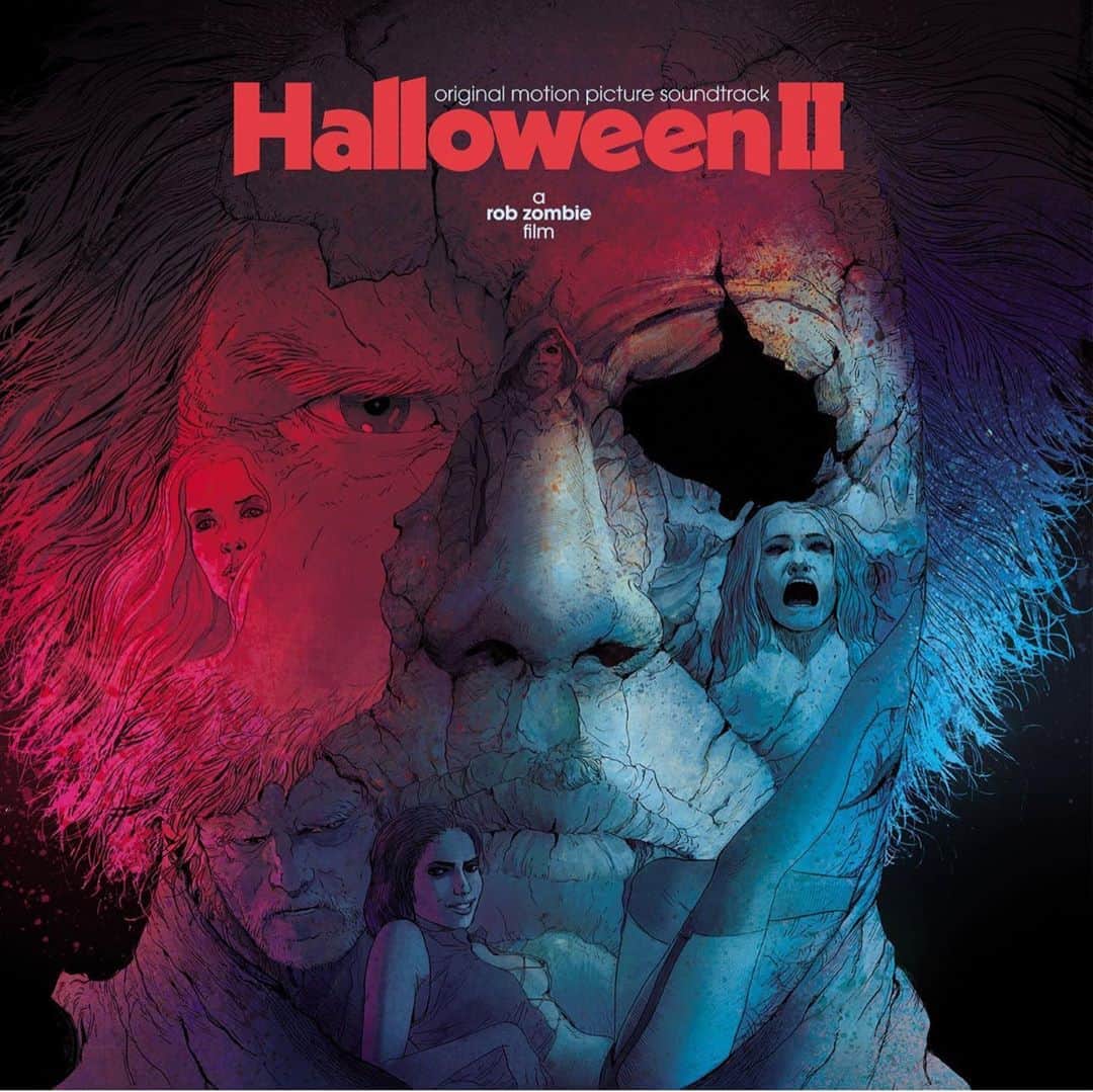 ロブ・ゾンビのインスタグラム：「HALLOWEEN 2 🎃 is coming! You can’t have one without the other. Yes, @waxworkrecords has also created a super deluxe H2 soundtrack! First time on vinyl! 💀👍🏼 Featuring killer artwork and a 20 page booklet of rare behind the scenes photos. Pre-order now at waxworkrecords.com ! 🎃 Halloween is here! #halloween2 #robzombie #sherimoonzombie #waxworkrecords #malcolmmcdowell #scouttaylorcompton #tylermane #jeffdanielphillips #richardbrake #braddourif #danielleharris #margotkidder #captiancleggandthenightcreatures #jessedayton #octaviaspencer #soundtrack」