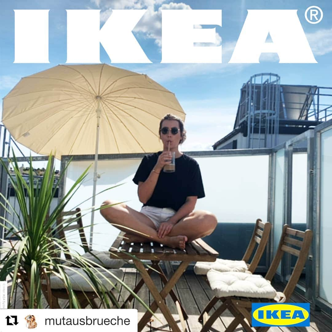 IKEA Austriaさんのインスタグラム写真 - (IKEA AustriaInstagram)「Ab auf's Cover! 😁 Mach's wie @mutausbrueche und mach mit beim IKEA Family Covershooting – ganz bequem von zu Hause aus! 🏡 📸  Link in der Bio! #IKEAat  // ÄPPLARÖ Stuhl/außen, faltbar € 30,-」9月3日 2時21分 - ikeaaustria