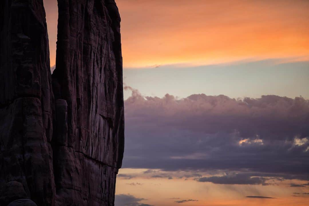 アンジー・ペインさんのインスタグラム写真 - (アンジー・ペインInstagram)「Scenes from a solo sunrise mission. This was back in late June in Arches National Park, and despite being just a few hundred feet from the main park road, I spent more than an hour alone on a popular trail before seeing another person. I have a deep appreciation for the people and relationships in my life and work, but at heart I’m a true introvert, and mornings like these are invaluable for recharging. Shot during a project for @visitutah.  • • • #macro #macrophotography #landscape #landscapephotography」9月3日 2時30分 - angelajpayne