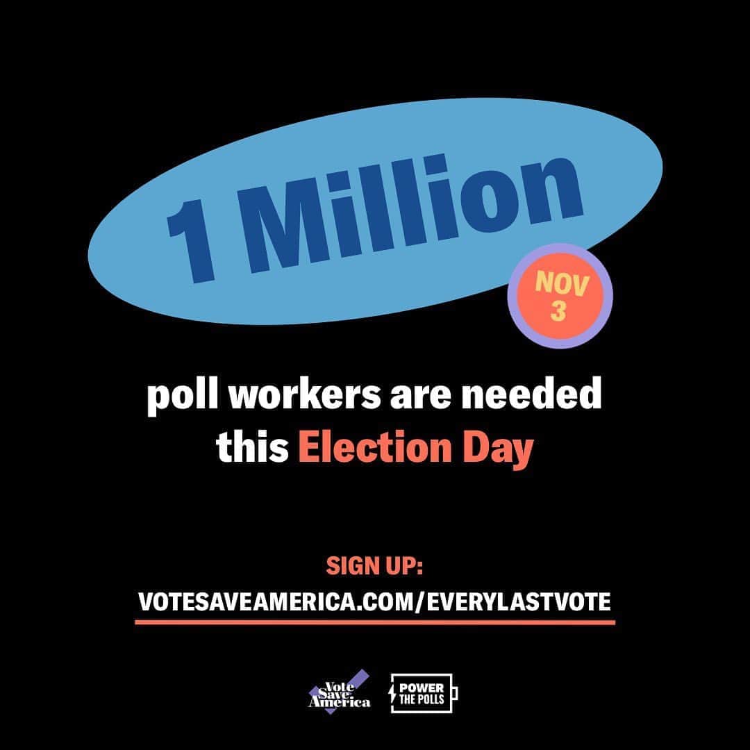 ジャック・ファライーのインスタグラム：「Voting has already become more complicated by this pandemic—we can’t risk losing the votes we need.  If you’re healthy and able, sign up to be trained and work as a poll worker on Election Day: votesaveamerica.com/everylastvote  I signed up, it’s easy to do and I’ll include the link in my linktree.」