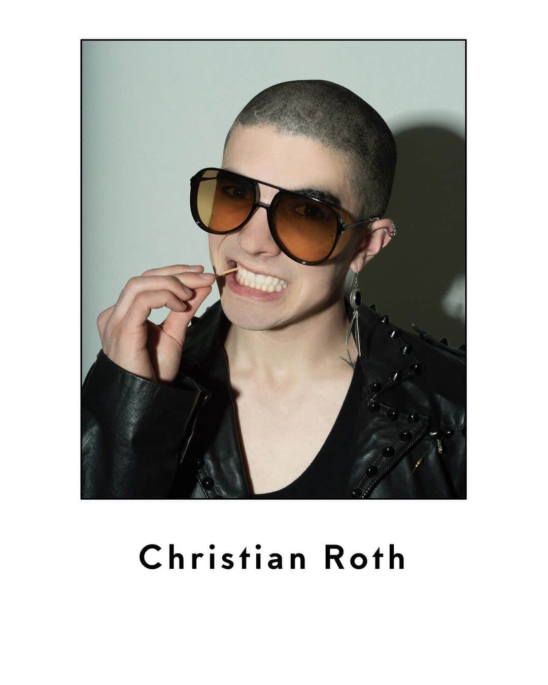 クリスチャンロスのインスタグラム：「Meet Ant, a man with laser focus on craftsmanship and singularity, he beats to the rhythm of his own drum no matter where he is or who’s he’s with. Ant wears CR Armer.」
