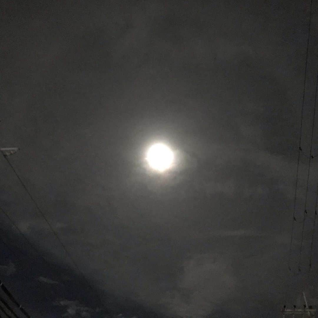 桂さんのインスタグラム写真 - (桂Instagram)「Harvest Moon  #fullmoon #harvestmoon #moon #luna #moonlight #halo #nightsky #sky #clouds #cityscape #landscape #満月 #ハーベストムーン #月 #月光 #月影 #桂の影 #月暈 #夜空 #空 #雲 #街角 #景」9月3日 3時54分 - astrology_tarot