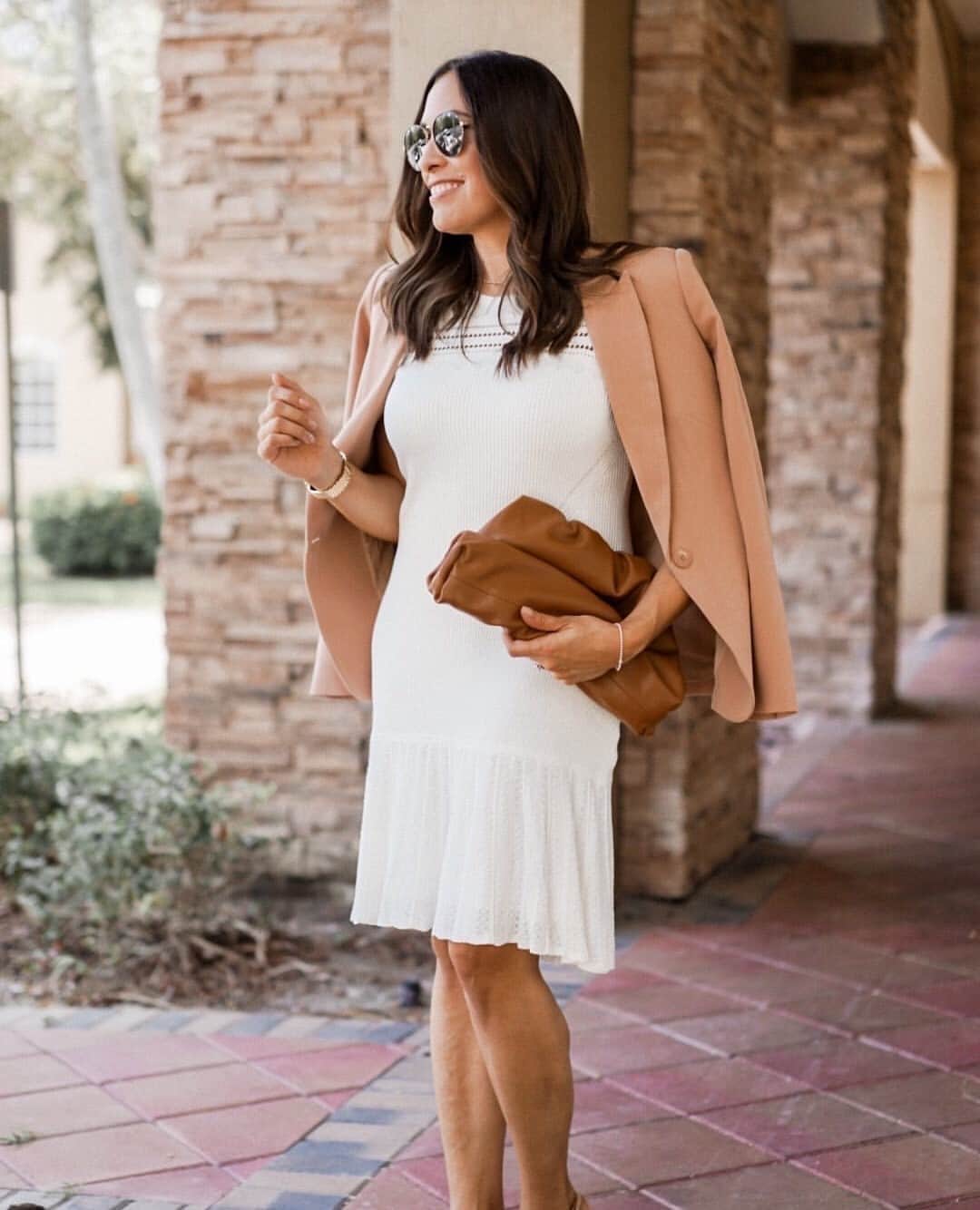 のインスタグラム：「⁠The perfect dress for going here, there or nowhere this summer. 📸: @aglamlifestyle⁠ ⁠ ⁠ ⁠ #bailey44 #b44style #dailystyle #effortessstyle #effortlesschic #fashiondaily #fashiongoals #fashioninspo #fashionlover #minimalchic #minimalfashion #minimalstreetstyle #minimalstyle #neutralshades #neutralstyle #neutraltones #ootd #outfitgoals #ootdinspo #outfitinspo #simplebeyond #styleguide #stylehunter #styleinspo #styleinspiration #wearthisnext #whowhatwear #womensstyle #womenswear」