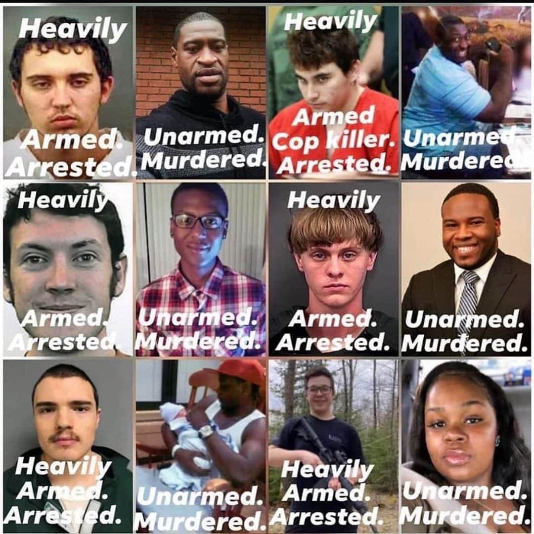 ヴィオラ・デイヴィスさんのインスタグラム写真 - (ヴィオラ・デイヴィスInstagram)「See a pattern?  #APictureIsWorthAThousandWords #TwoAmericas」9月3日 4時33分 - violadavis