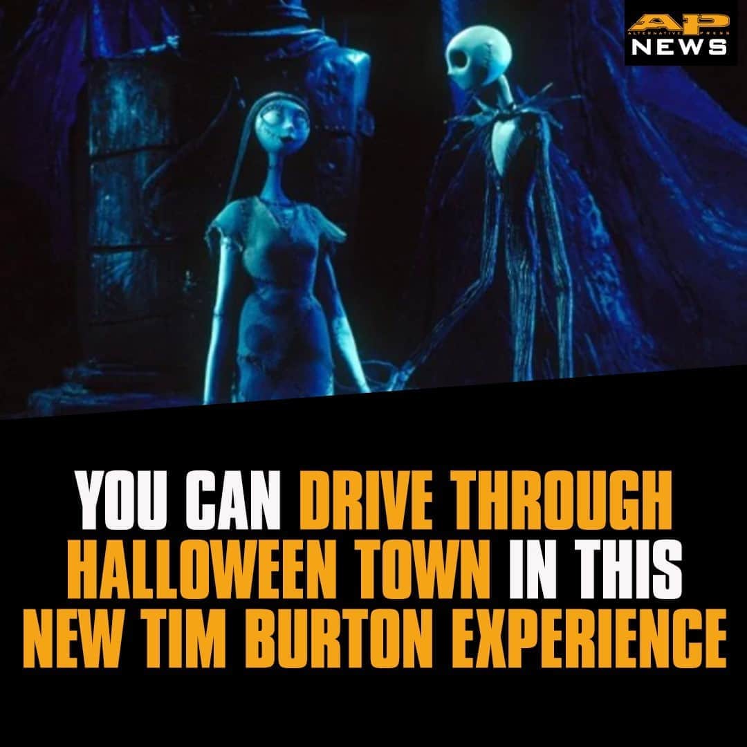Alternative Pressさんのインスタグラム写真 - (Alternative PressInstagram)「Boys and girls of every age put on your seatbelt and get ready to see something strange because @freeform is letting you drive right through Halloween Town this October in a new @timburton experience ⁠ LINK IN BIO⁠ .⁠ .⁠ .⁠ #thenightmarebeforechristmas #nightmarebeforechristmas  #halloweentown #halloweentowndrivethrough #timburton #timburtonthenightmarebeforechristmas #timburtonnightmarebeforechristmas #timburtonexperience #nbc #disney #freeform #freeformtv #alternativepress #altpress」9月3日 7時01分 - altpress