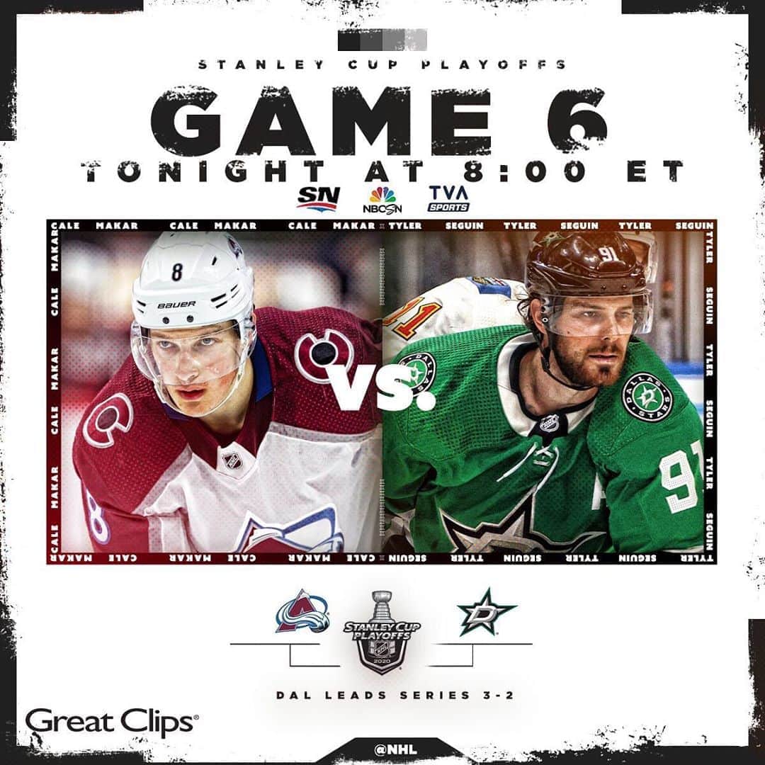 NHLさんのインスタグラム写真 - (NHLInstagram)「@calemakar_ and the @coloradoavalanche were on 🔥 in Game 5, but who are you taking tonight? #StanleyCup   📺: 8 ET on @NHLonNBCSports, @Sportsnet & @TVASports」9月3日 7時40分 - nhl