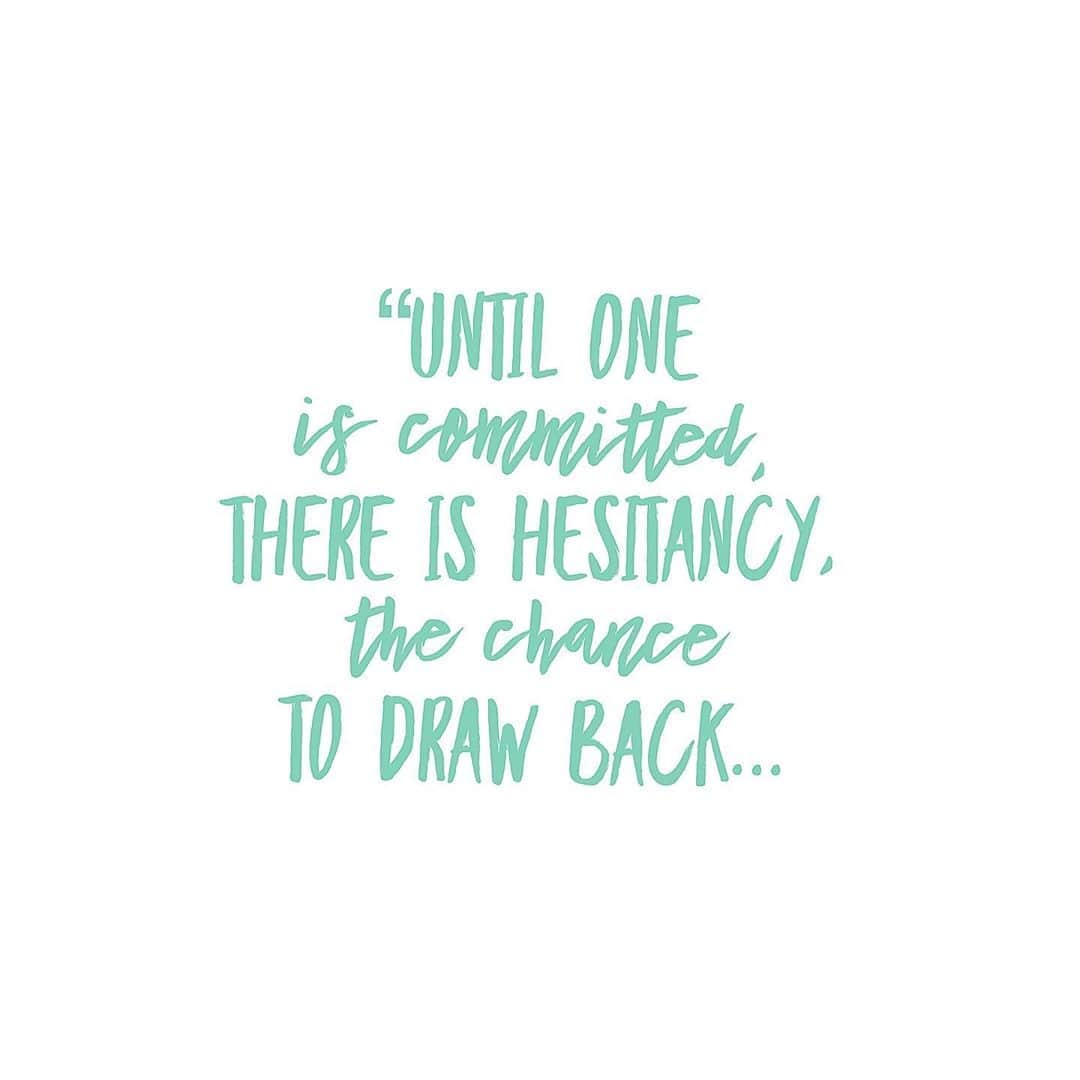 のインスタグラム：「Love this quote! I see this all the time with artists and entrepreneurs that they don’t get where they want to go because they aren’t fully committed to a single lane. We all see that with friends who can’t fully commit to being vulnerable in relationships or friends who are “jack of all trades, master of none”. I truly believe that how you do one thing is how you do everything. And commitment (& consistency) create that shift!  Excited to share the updated #ManifestingYourMission Guidebook this upcoming fall. It’s a legit revamp with new exercises based on my 16 years of running a nonprofit that supports socially conscious storytellers, entrepreneurs & changemakers.  As well as all the workshops, speaking events and MYM Accountability Coaching. Stay tuned as my official website SHOP page is now updated with all the latest info for this upcoming methodology. 💜 www.briannabrownkeen.com  “Until one is committed, there is hesitancy, the chance to draw back. Always ineffectiveness concerning all acts of initiative [and creation]. There is one elementary truth… that the moment one definitively commits oneself, the providence moves too. All sorts of things occur to help one that never would have otherwise occurred. A whole stream of events issues from the decision, raising in one’s favor all the manner of unforeseen incidents, meetings and material assistance that no man could have dreamt would come his way. -Johann Wolfgang Von Goethe」