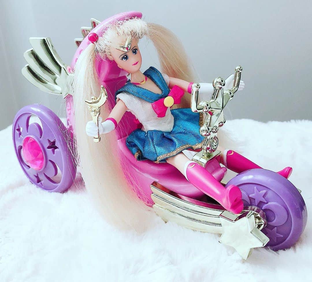 Sailor Moonさんのインスタグラム写真 - (Sailor MoonInstagram)「✨🌙 Taking the Moon Cycle out of a spin!! 🌙✨  #sailormoon #セーラームーン　#mooncycle #toys #collection」9月3日 8時35分 - sailormoon_sc