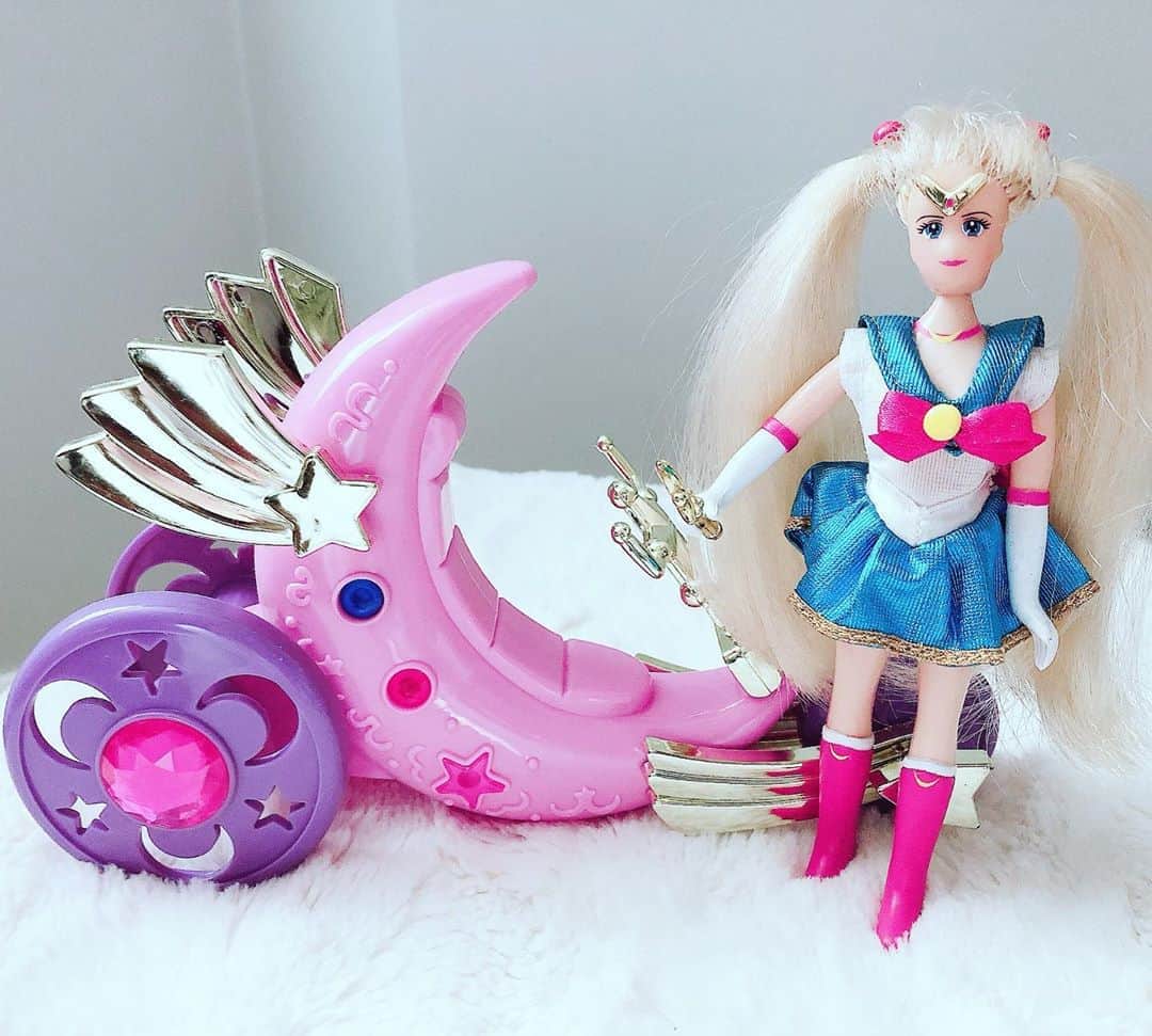 Sailor Moonさんのインスタグラム写真 - (Sailor MoonInstagram)「✨🌙 Taking the Moon Cycle out of a spin!! 🌙✨  #sailormoon #セーラームーン　#mooncycle #toys #collection」9月3日 8時35分 - sailormoon_sc