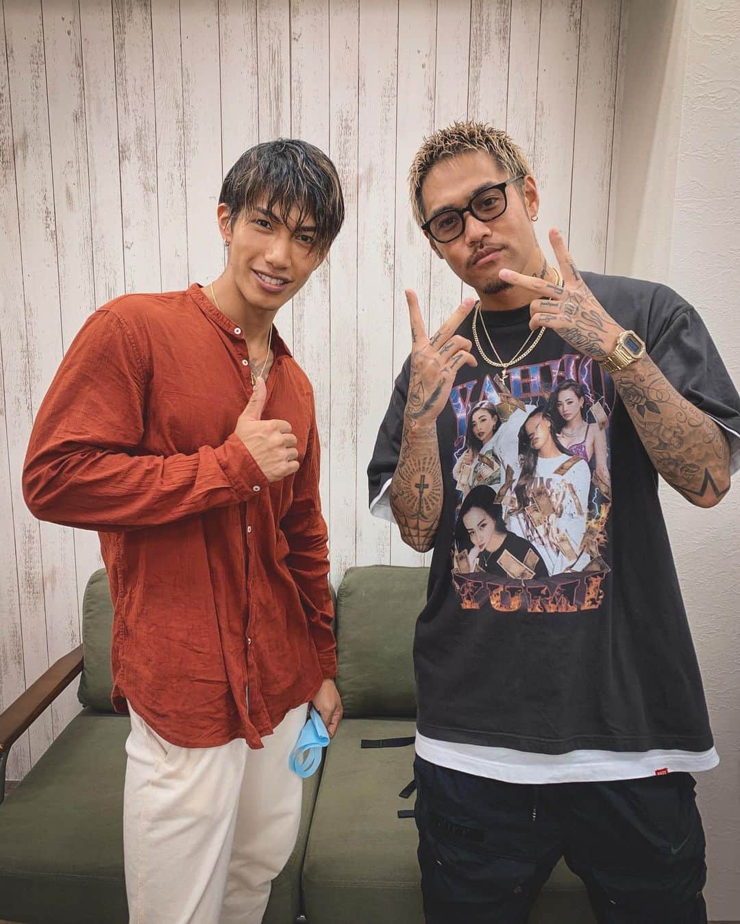 田代新のインスタグラム：「🤝」