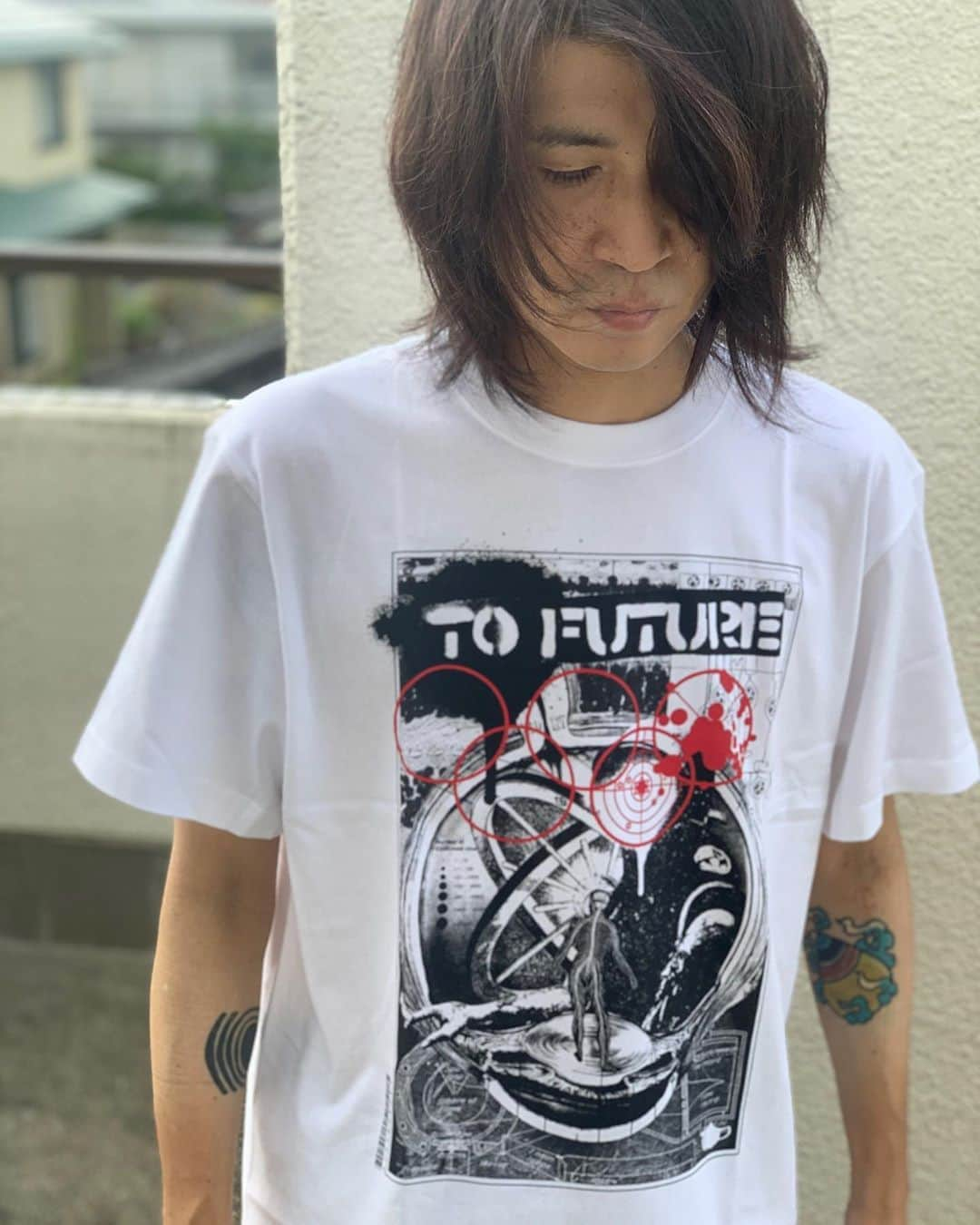 BORISさんのインスタグラム写真 - (BORISInstagram)「To Future 2020 T-shirt到着。 相変わらず河村くんのコラージュはキレッキレですね。素晴らしい。」9月3日 18時59分 - borisdronevil