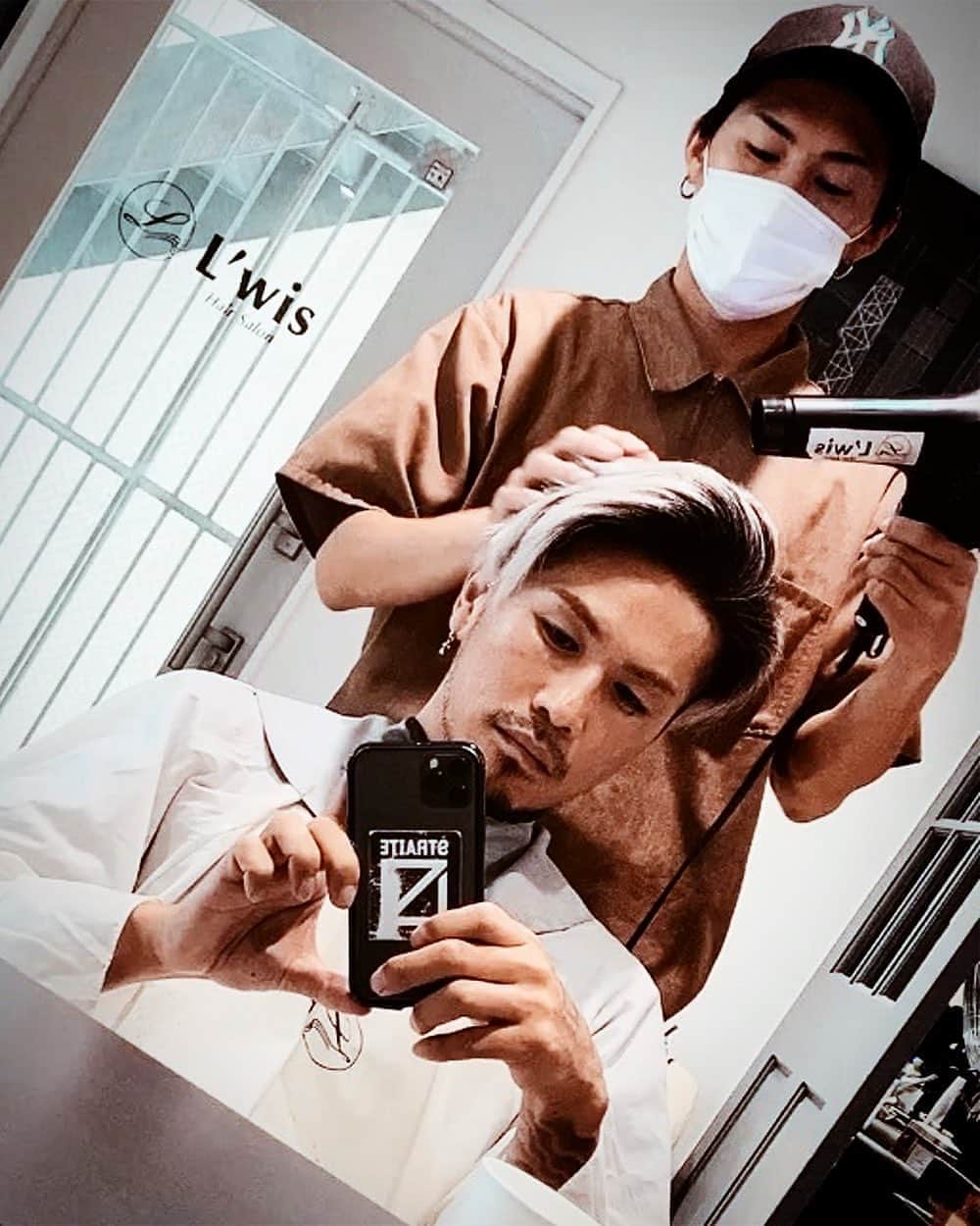 DJ ACEのインスタグラム：「✂︎﻿ 久々の。﻿ @makoto828 ﻿ #ありがとう﻿ #短髪にはしてません﻿ #あしからず！﻿ #ACE1」
