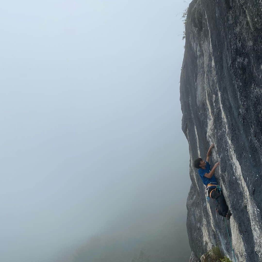 のインスタグラム：「Under the rain but we still climbed at Mt Futago. @sachiamma @homaretoda and I sent a New Route from @sita0528 7c+ or 8a. We were relax at at base of cragg. I just wanna be back soon🌲⛰  雨の中、さち、ホマレちゃん、自分はケニーが作った7c+ か8a に成功した。 一日リラックスした取り付き、早く山に戻りたい。  @maechan82kgclimber  @sita0528  @homaretoda  @sachiamma   @thenorthfacejp  @beal.official  @blackdiamond  @climbskinspain  @climbparkbasecamp  @boulderpark_basecamp  @basecamptokyo  @basecamponlineshop  @oganoclimbing #oganoic #小鹿野町観光大使 #localarea #driveless #climbmore #mtfutago #二子山　#小鹿野町クライミング委員会」