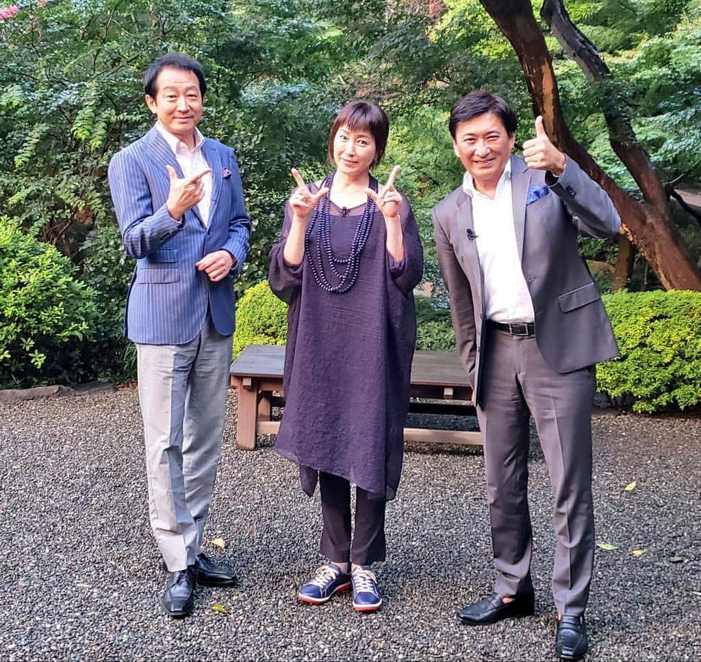 藤岡幸夫のインスタグラム：「辰巳琢郎さんの番組「葡萄酒浪漫」(BSテレビ東 毎週日曜23:30～)の収録が八芳園ありました。高島礼子さんにパートナーをお願いしました😊 以前よりお付き合いのある辰巳さん、とにかく頭が良い！フレンドリーで素敵な収録でした。 沢山のワインとフルコースを２回。美味しかったし楽しかった～😊放送は9/20と9/27(礼子さんメイン)10/18、25(僕がメイン)です😊 皆様ありがとうございました😊  高島礼子さんにお会いするのは久しぶり。 番組のパートナーをお願いしたら快諾してくださり、楽しかった。美しいだけでなくとにかくいつも飾らないお人柄が素晴らしい！」