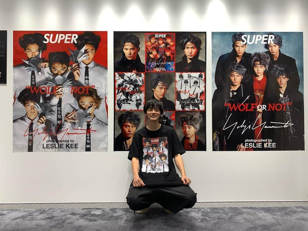 Kaitoさんのインスタグラム写真 - (KaitoInstagram)「『SUPER YOHJI YAMAMOTO×オオカミくんには騙されない』POP UP STORE行ってきました！  Tシャツ、トートバッグ、とても素敵でした。  是非皆さんも一度行ってみて下さい！  ☟☟☟ WILDSIDE YOHJI YAMAMOTO　（ワイルドサイド ヨウジヤマモトPOP UP STORE） 東京都渋谷区神宮前4-12-10 表参道ヒルズ1F ※9月22日（火・祝）をもって会期終了となります  @ookami_official  #オオカミくんには騙されない  #SUPERYOHJIYAMAMOTO」9月3日 13時35分 - kaito_0413