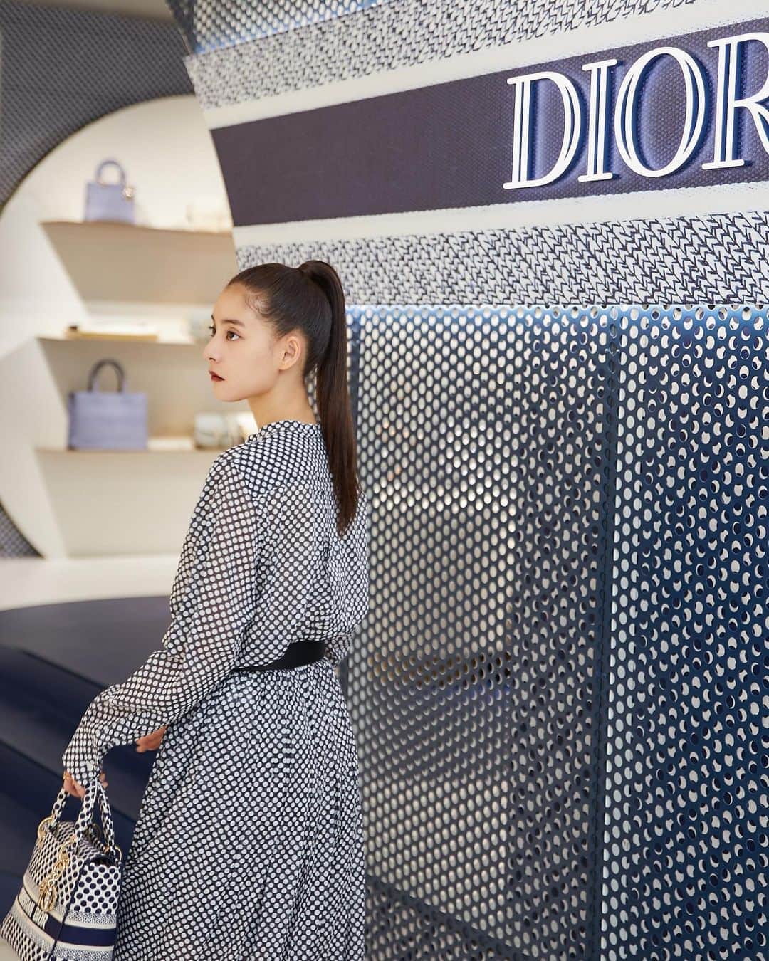 新木優子さんのインスタグラム写真 - (新木優子Instagram)「爽やかでキュンとするドット柄♡  #Dior #DiorIsetan」9月3日 14時20分 - yuuuuukko_
