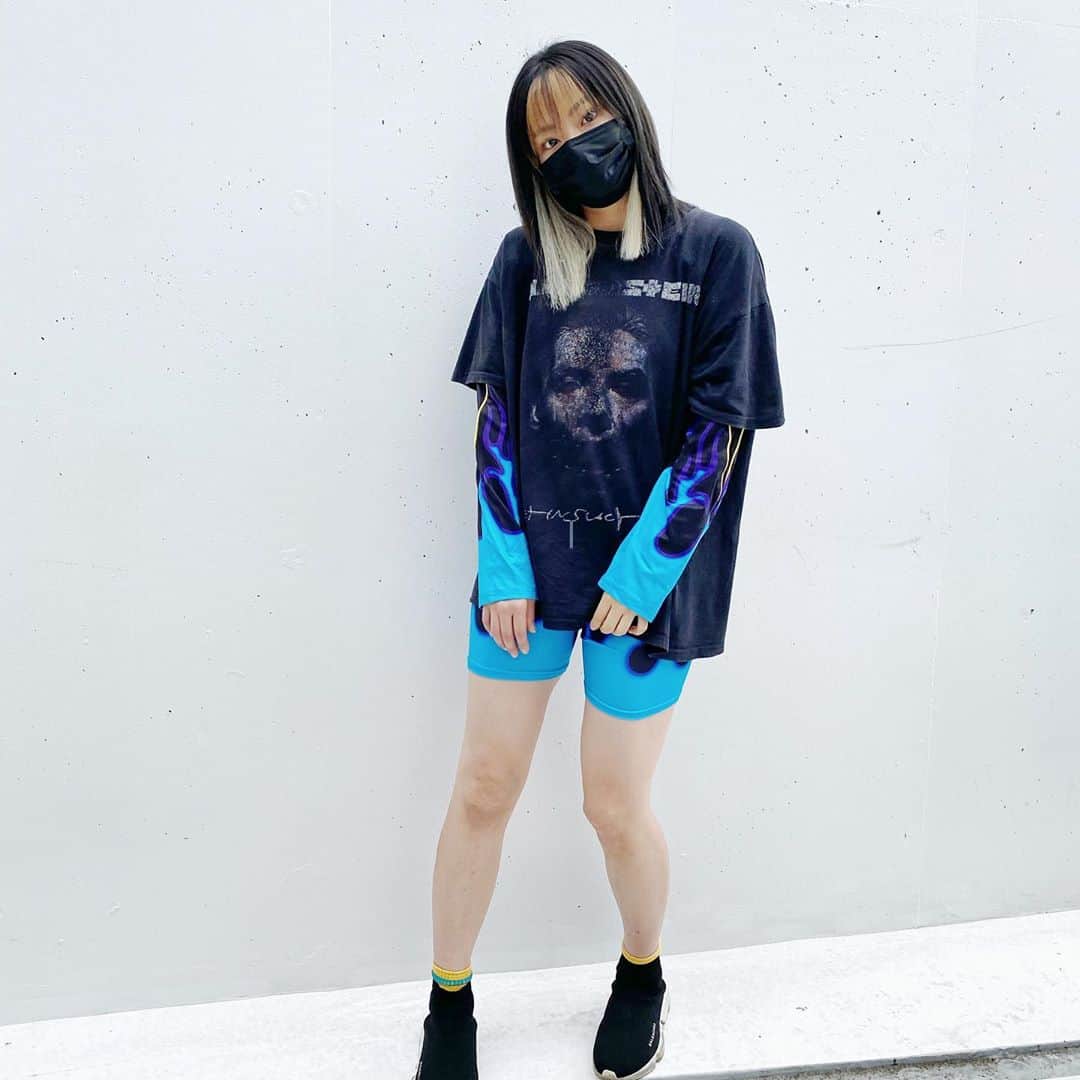 A-NONのインスタグラム：「🟦🟦🟦🟦 #hairstyle  #haircolor  #hair #lovelock #代官山」