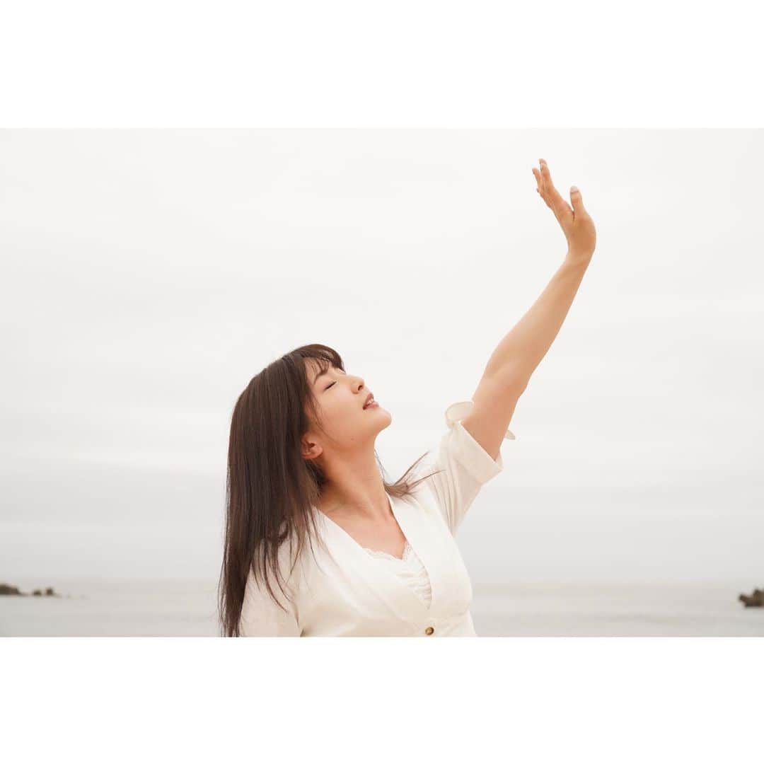 森咲樹のインスタグラム：「＊﻿ ﻿ 🌥🏝﻿ ﻿ #アプガ #uugirl」