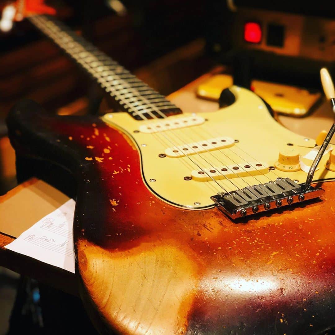 のインスタグラム：「REC終了！ええのん録れた録れた🎸 #recording」
