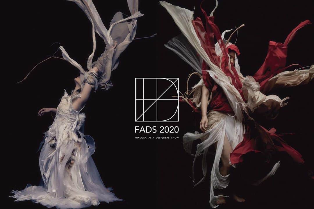 ARAKI SHIROのインスタグラム：「-Japanese info-  FADS(FUKUOKA ASIA DESIGNERS SHOW 2020) 11月開催に伴うお知らせ。  当初2020年3月14日に福岡市美術館にて開催予定だった福岡アジアデザイナーズショー(FADS)がしばらく延期になっていたのですが、今秋11月に開催することに致しました。コロナ禍でも、衣装、ファッションを含めたアートの力でポジティブな空気を送りこみ福岡からアジアへ希望ある未来を届けたい。そしてよりエネルギー溢れるshowにすべく、活動の資金を集めるためにクラウドファンディングを立ち上げさせて頂きました。詳細はFADSオフィシャルInstagramにてご覧頂ければ幸いです。これからの活動にご興味あります方は是非サポート、応援のほう頂けますと幸いです。そしてご家族、お友達、知人の皆様へのお声かけ頂けましたら最高に嬉しいです。どうぞよろしくお願いいたします。 . . FADS info @f.a.d.s.2020 ph @yamadakei  poster&logo design @k_tokudome  . . . #FADS2020 #ARAKISHIRO#FUKUOKA#show#costume#hautecouture#dress#fashionphotography#dancephotography#dancer#contemporarydance#福岡#モデル#ダンサー#コスチューム#衣装#アラキシロウ」