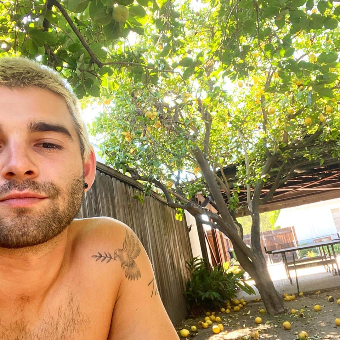 ジャック・グリフォーのインスタグラム：「Hi☀️🍋🍃 when life gives u lemons wyd」