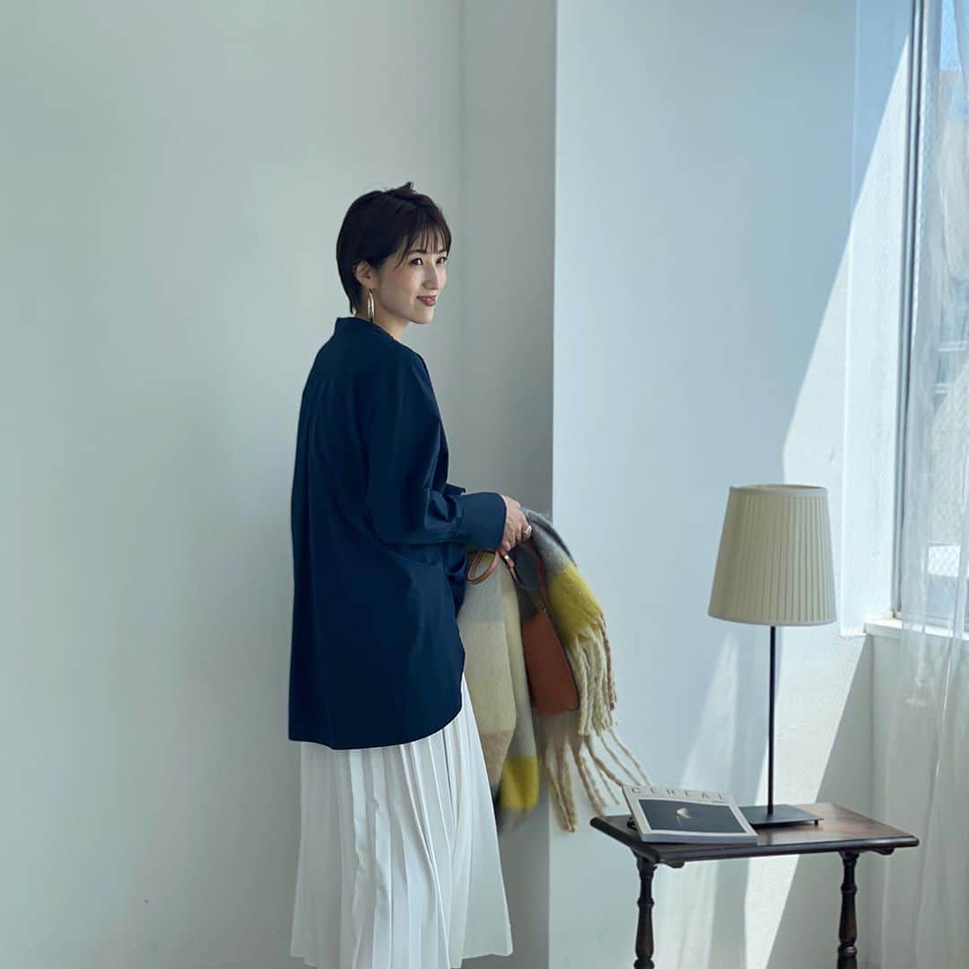 美生のインスタグラム：「#quiltingshirt﻿ ﻿ ﻿ ﻿ 私はイエベのスプリングらしい♡﻿ 勝手にオータムだと思っていた🙃﻿ ﻿ ﻿ いつもたくさんコメントいただく イエベさん、ブルベさん企画も﻿ 実現できたらいいなって﻿ 思います♡﻿ ﻿ ﻿」