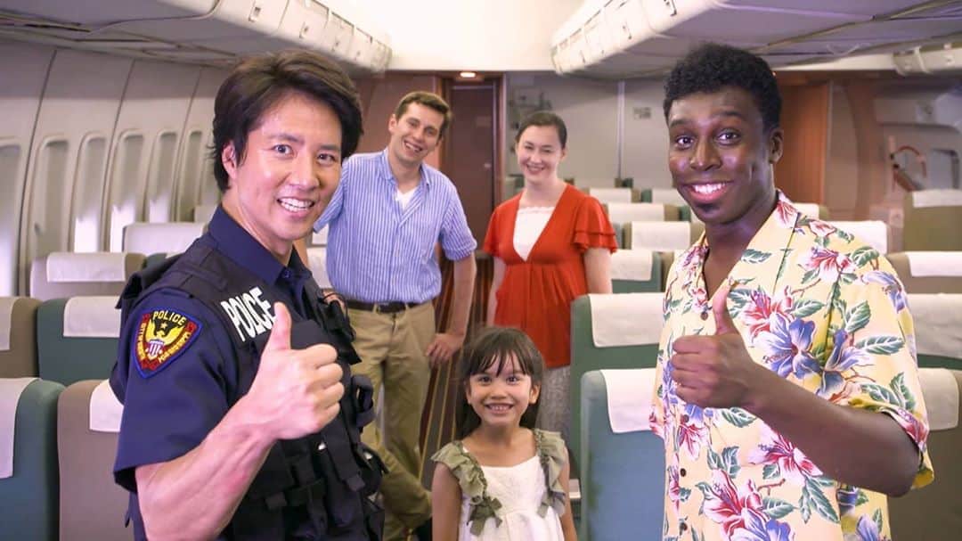 アイク・B・ヌワラのインスタグラム：「今日の突破ファイル『アメリカンポリス』観てくれてありがとー！！！🙌🙌🙌  #突破ファイル #アメリカンポリス #ケインコスギ #アイクぬわら」
