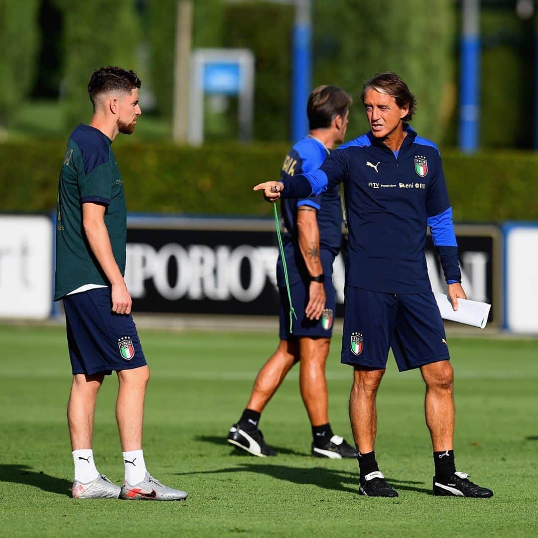 のインスタグラム：「Training ⚽️ #NationsLeague #Azzurri」