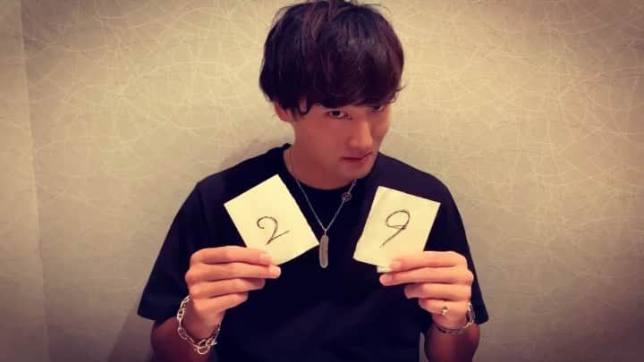 田中大貴のインスタグラム：「29歳。 まだ29なのか。もう29なのか。 たくさんのお祝いのお言葉ありがとうございます。」