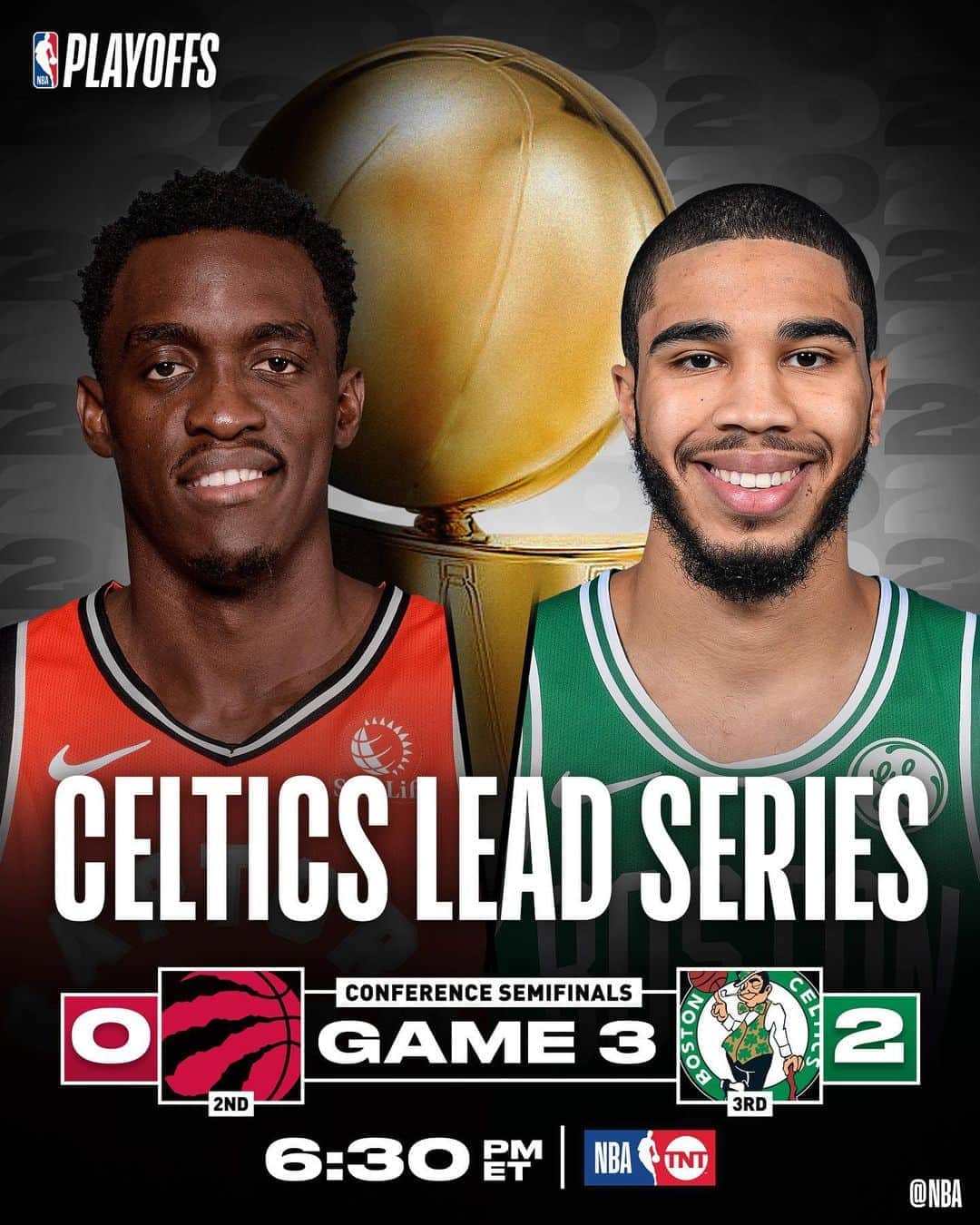 NBAさんのインスタグラム写真 - (NBAInstagram)「Will the @raptors get on the board.. or will the @celtics go up 3-0??  Find out 6:30pm/et @nbaontnt!」9月3日 22時14分 - nba