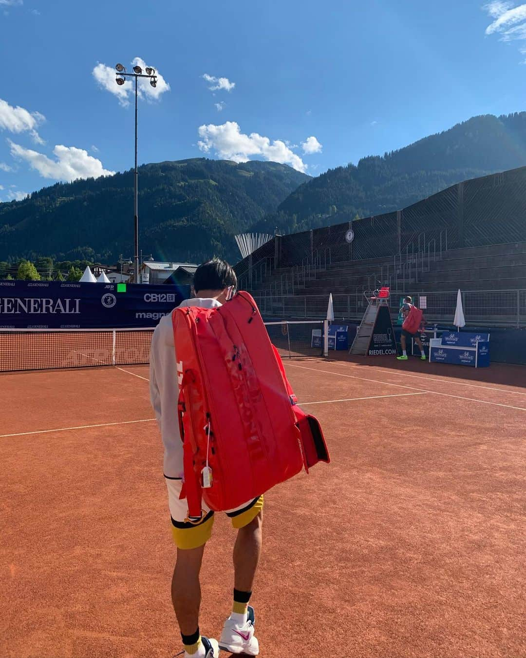 錦織圭さんのインスタグラム写真 - (錦織圭Instagram)「First practice.....」9月3日 23時28分 - keinishikori